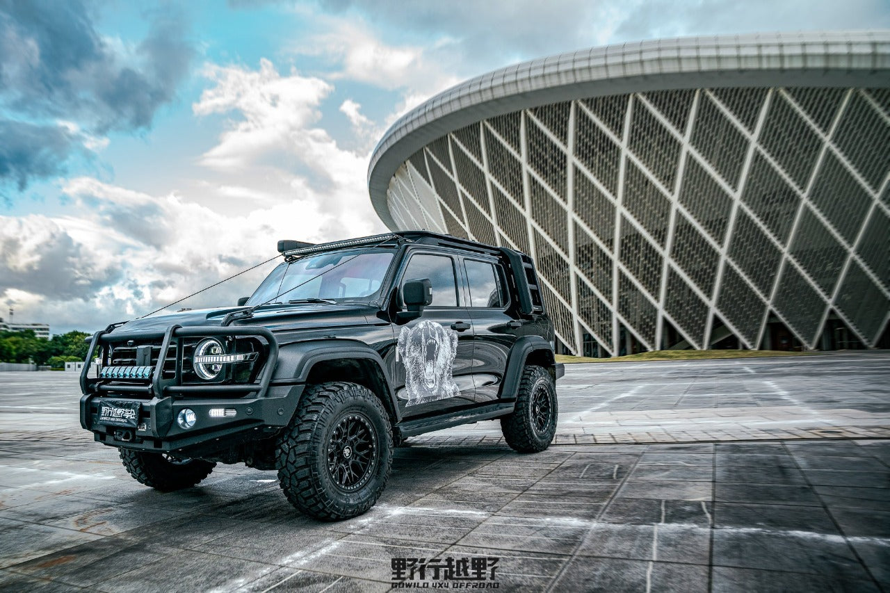 Bucks offroad wheels B504 Slotted Beadlock on Tank 300