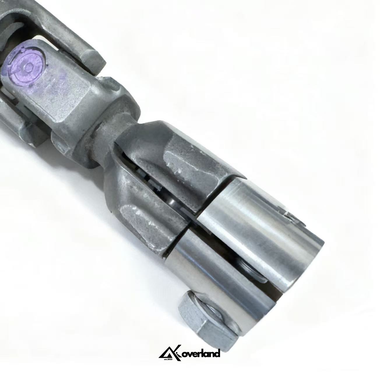 akioverland steering shaft extension for lifted porsche cayenne, CNC machined stainless stee attached to steering shaft