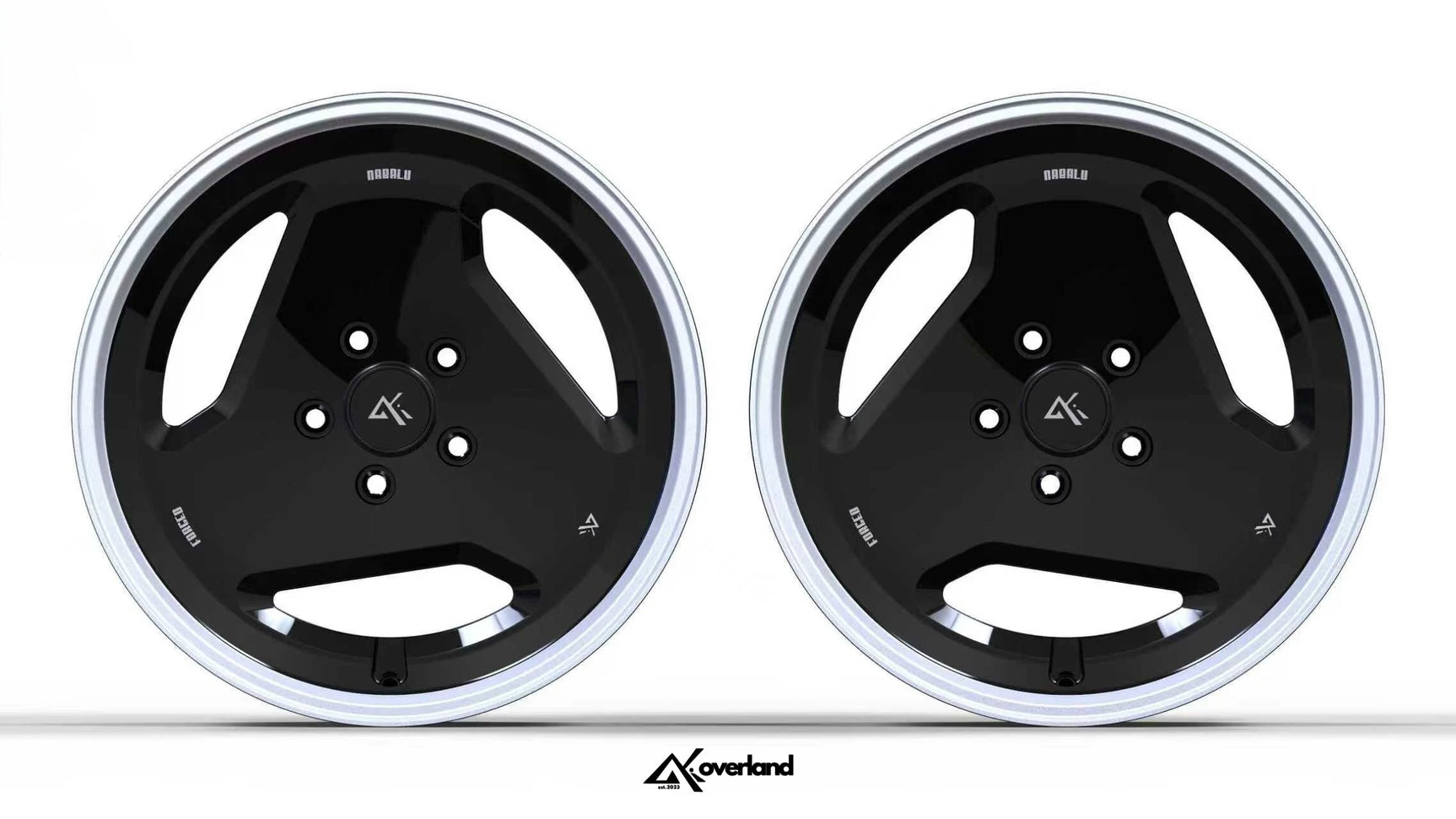 5x120 forged wheel black finish Range Rover overland build