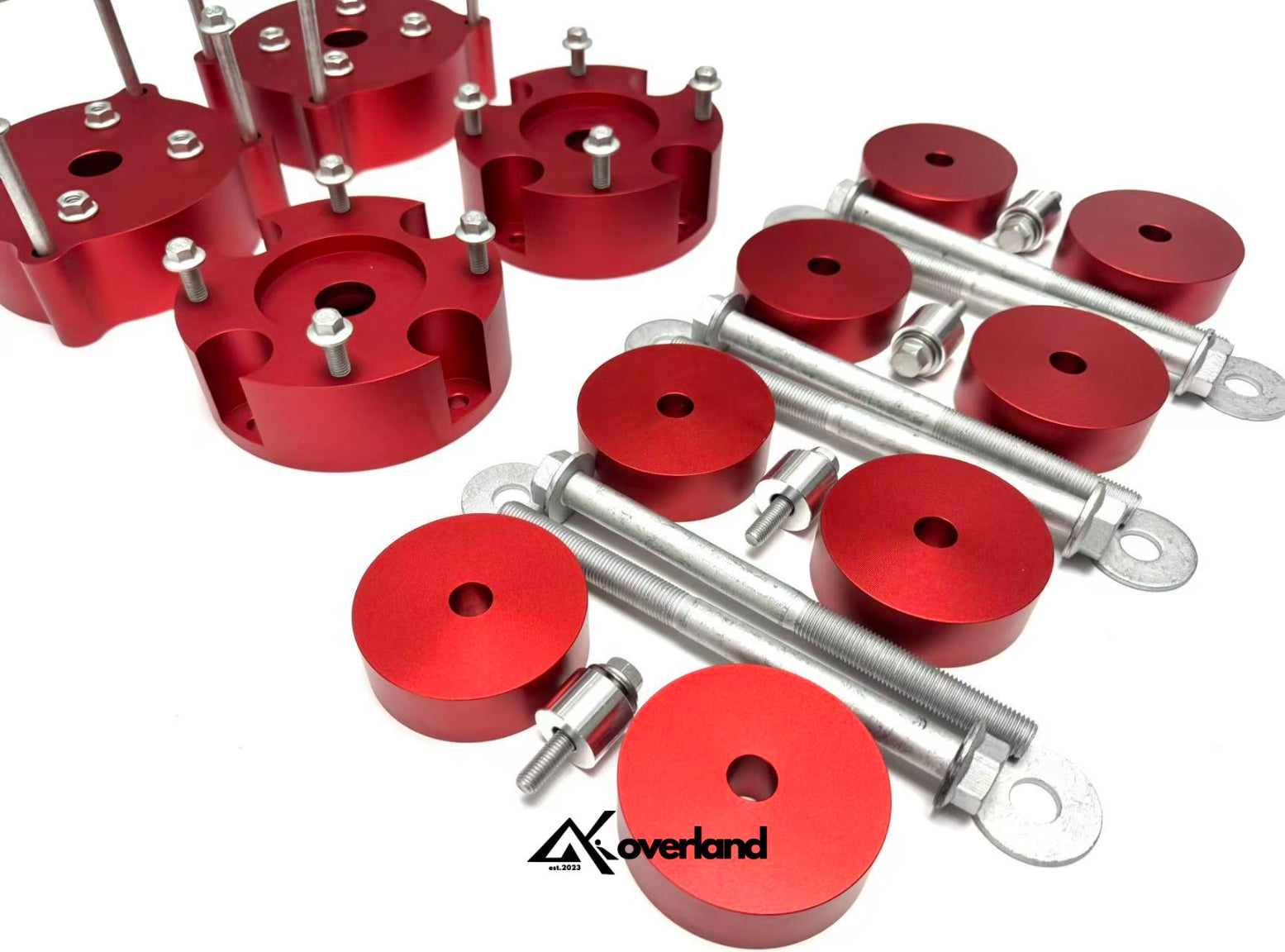 Porsche Cayenne 955/957 2.5” Spring Lift Kit with V1 Subframe Drop