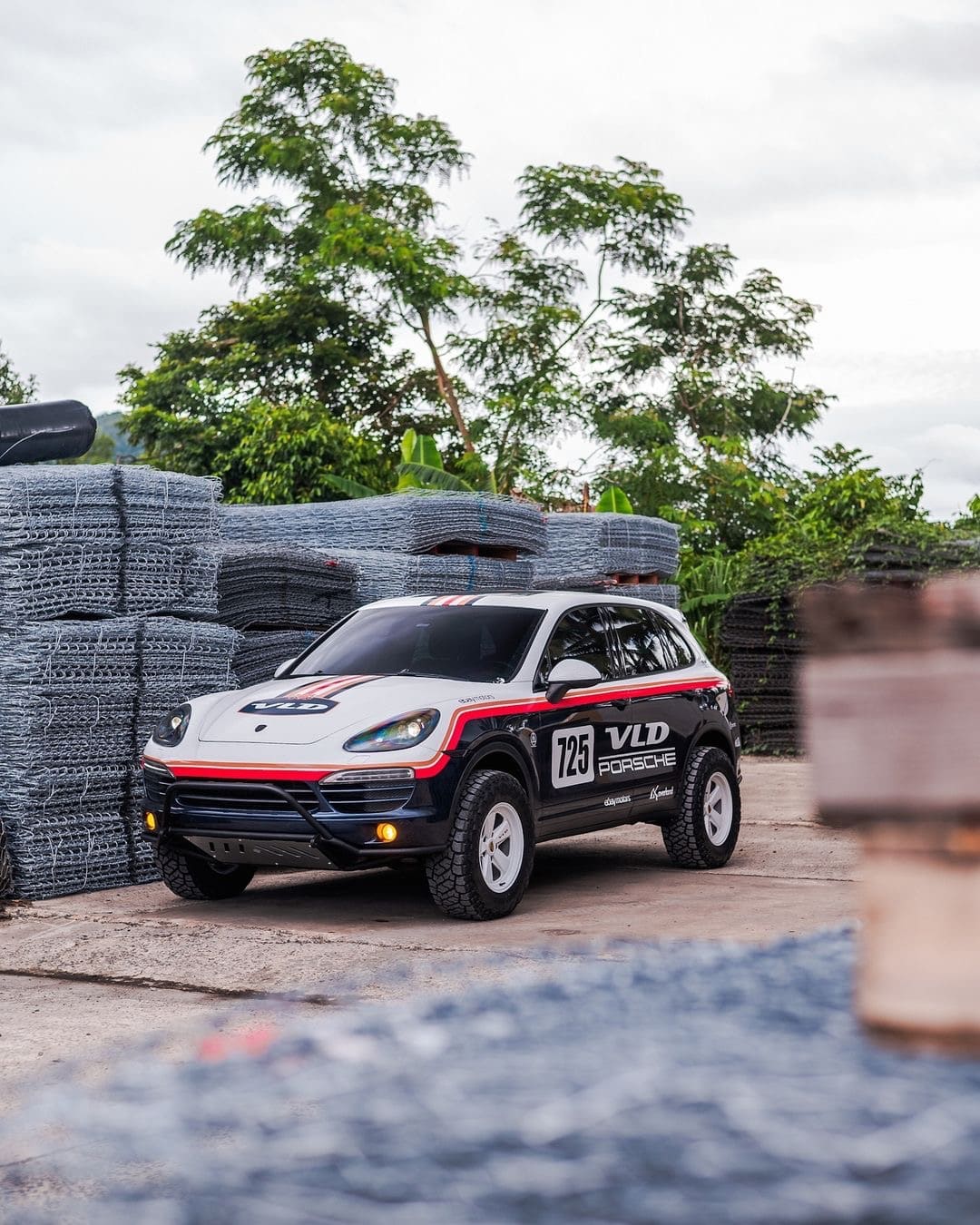 akioverland 5x130 white classic fuch offroad spec for cayenne 958 for vld in Puerto rico