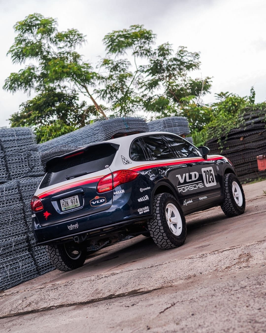 akioverland 5x130 white classic fuch offroad spec for cayenne 958 for vld in Puerto rico