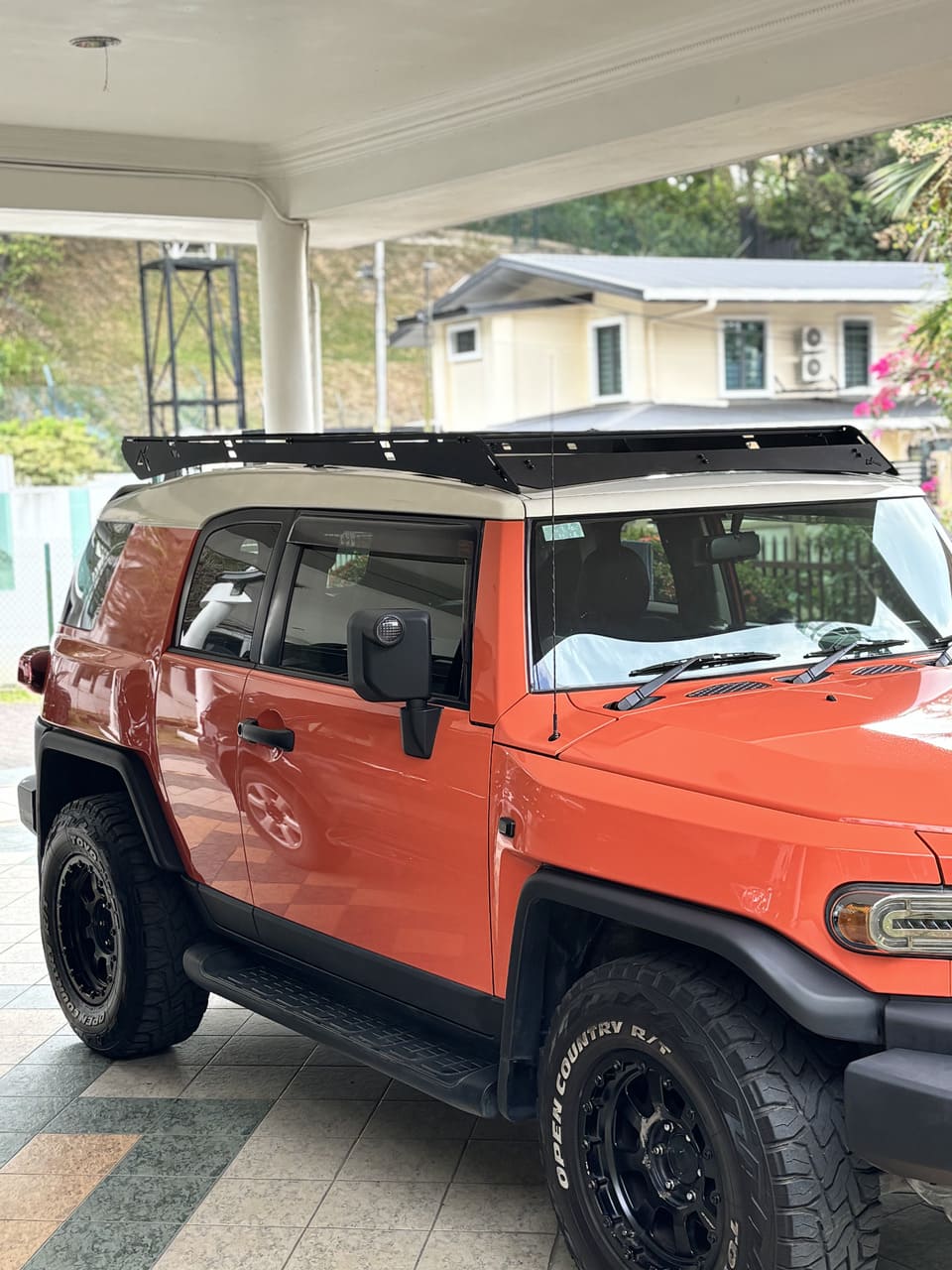 Akioverland super slim modular roof rack for Toyota FJ Cruiser