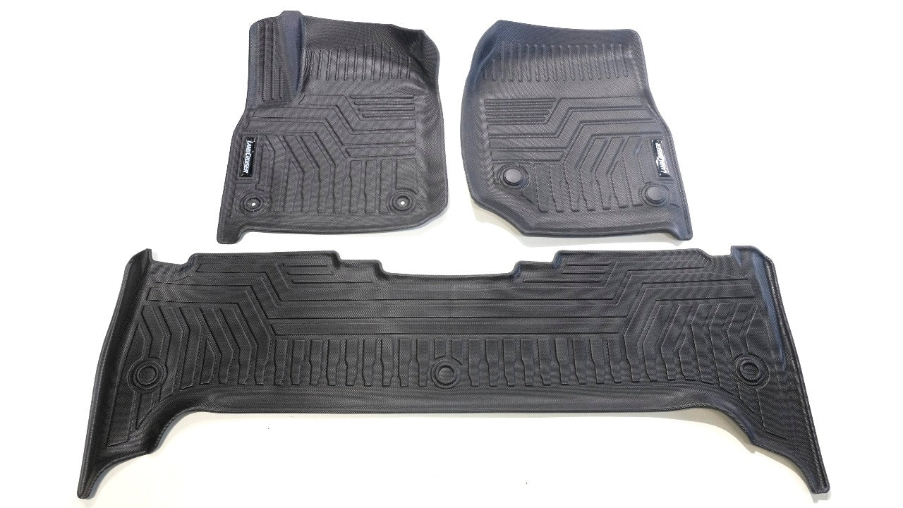 Toyota Land Cruiser LC100 LX470 Black 3D Floor Liner Mat