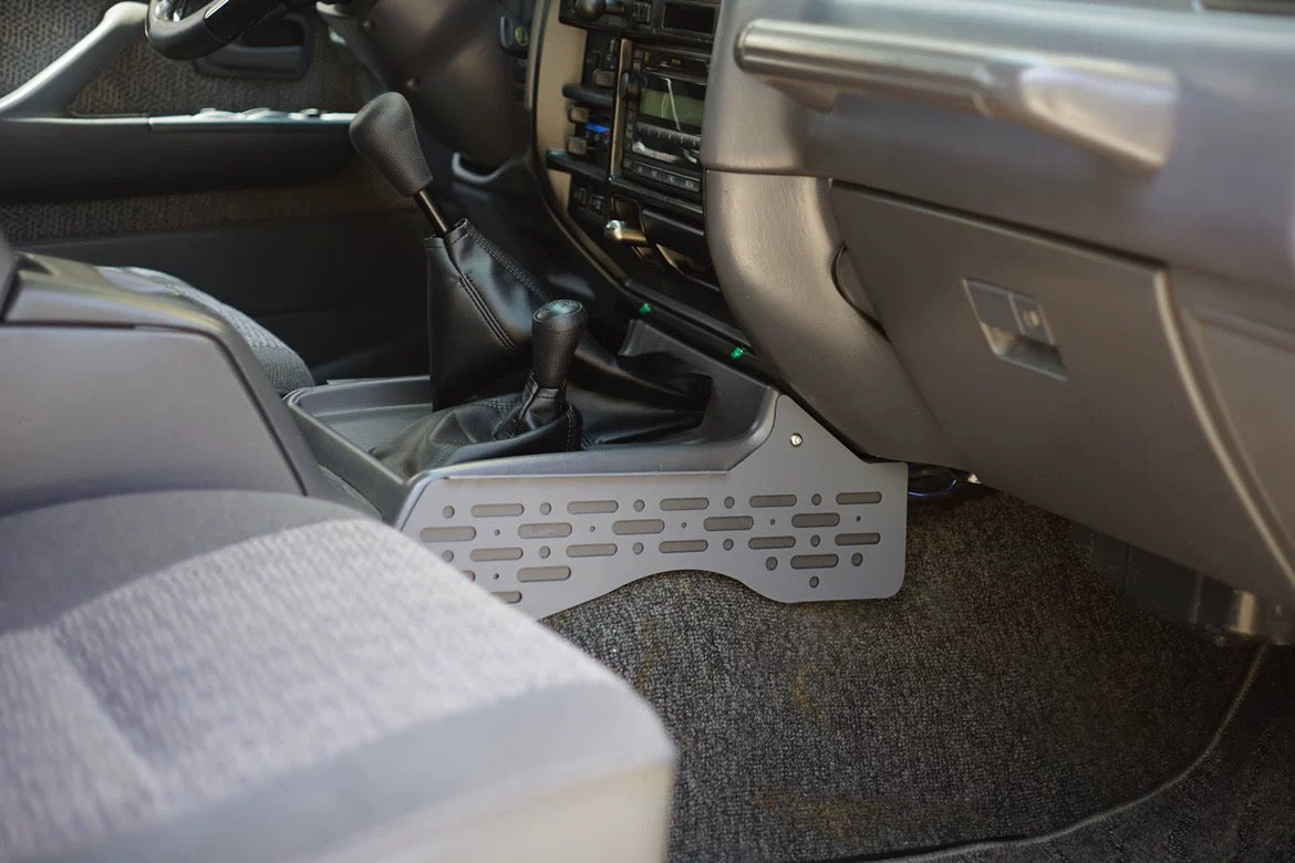 Toyota LC80 HDJ80 Land Cruiser 80 Center Console molle panel storage box