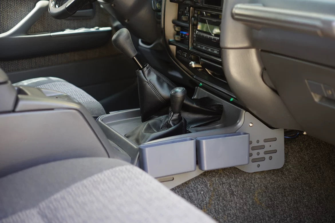 Toyota LC80 HDJ80 Land Cruiser 80 Center Console molle panel storage box