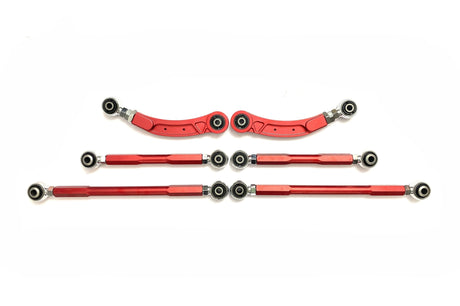 akioverland adjustable rear control arms for lifted porsche cayenne and vw touareg 957 and 958