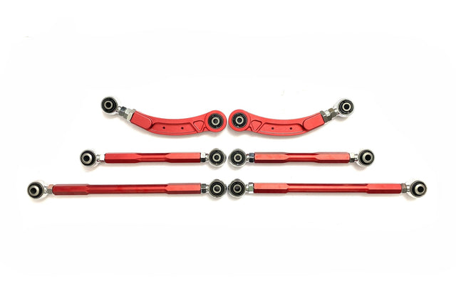 akioverland adjustable rear control arms for lifted porsche cayenne and vw touareg 957 and 958