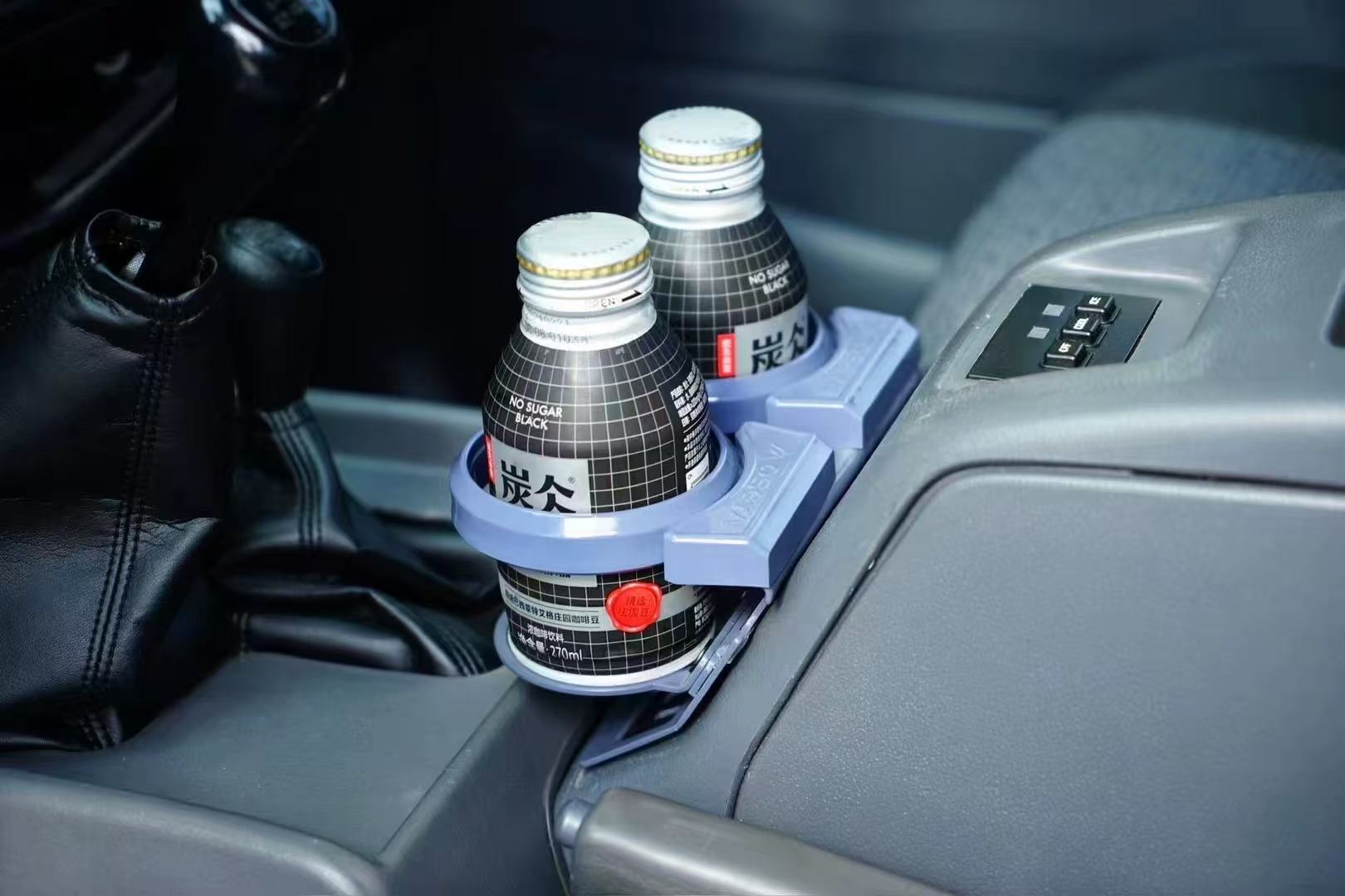 Injection-molded PVC cup holder for Land Cruiser 80 Series