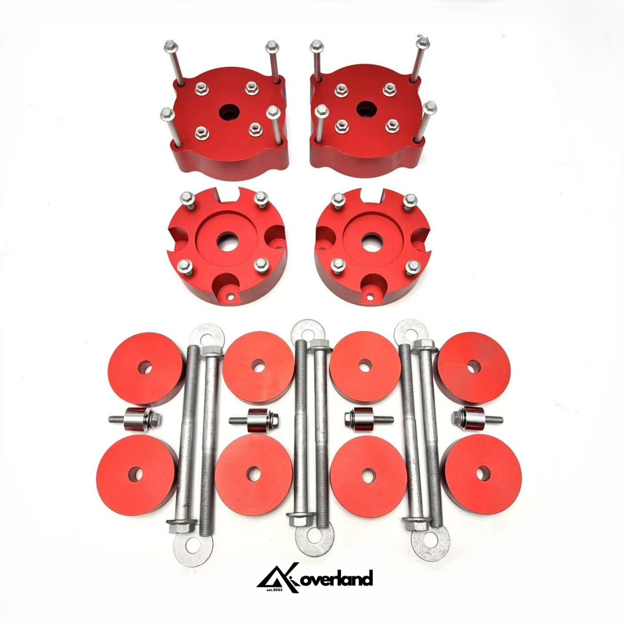 Porsche Cayenne 955/957 2.5” Spring Lift Kit with V1 Subframe Drop