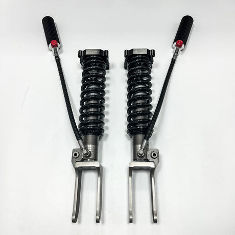 akioverland bespoke nitrogen coilovers for gen 1 porsche cayenne and vw touareg