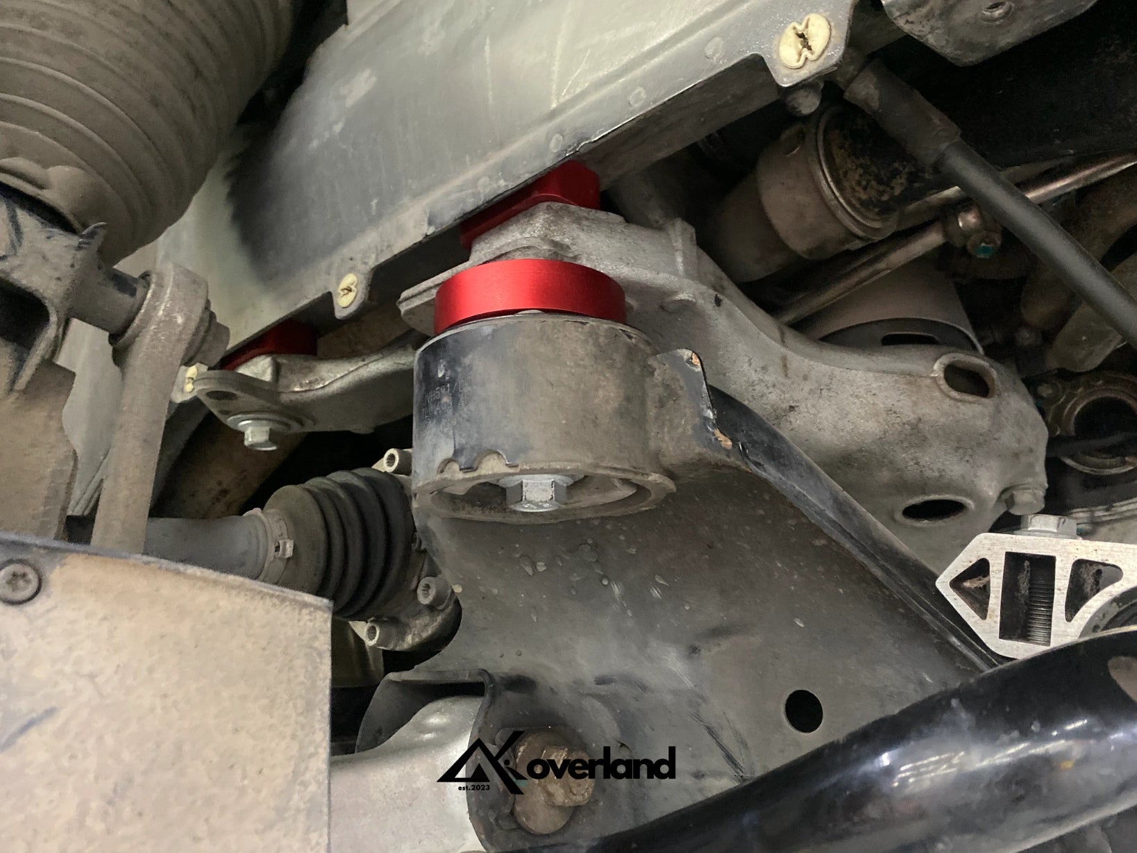 akioverland engine and transmission drop kit