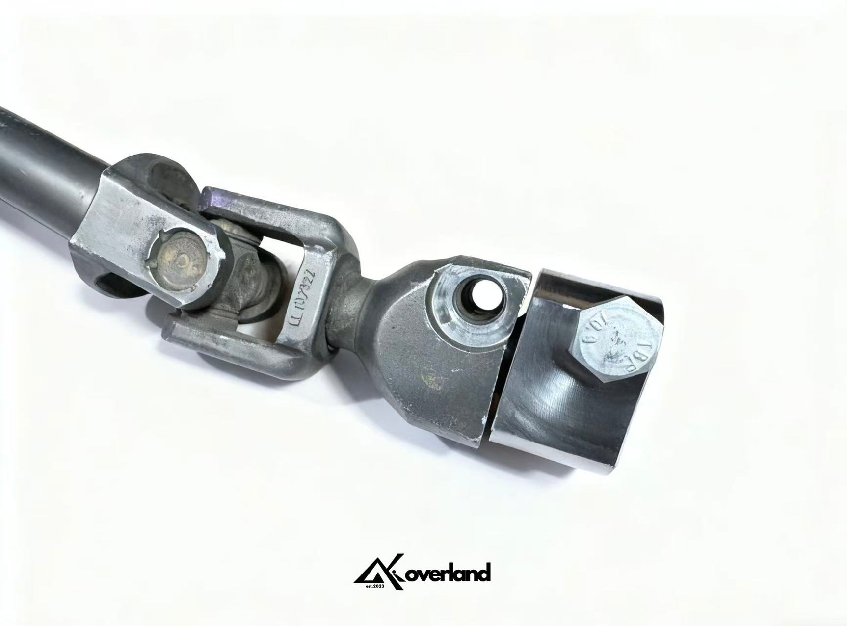 akioverland steering shaft extension for lifted porsche cayenne, CNC machined stainless stee attached to steering shaft