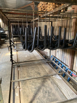 Akioverland porsche cayenne 957 tubular bumper hanging ready for powder coating