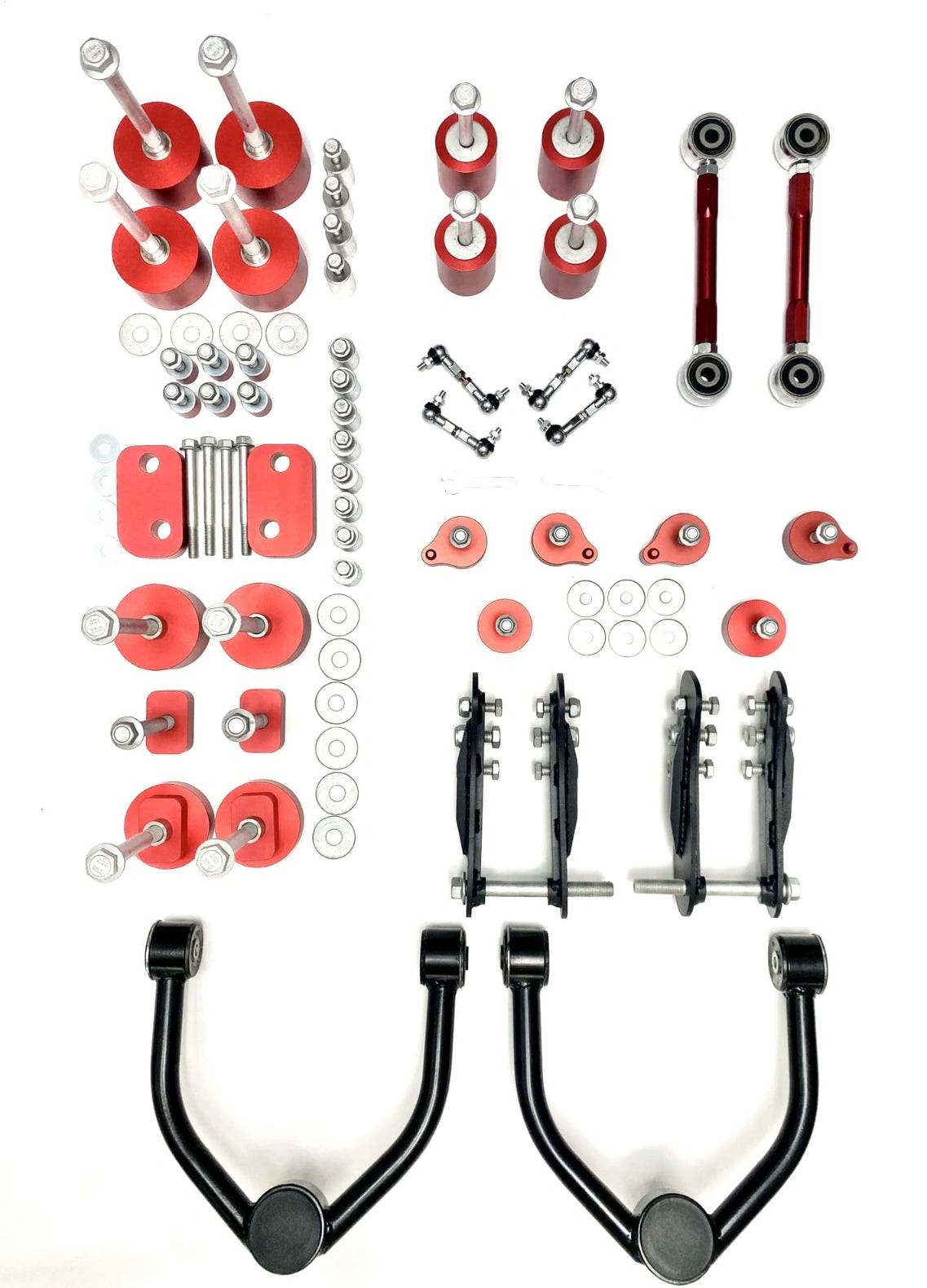 Porsche Cayenne 955/957 & VW Touareg Gen 1 V3 3.25" Air Lift Kit – With Engine & Transmission Drop, Subframe Sleeves, and Reinforced Control Arms