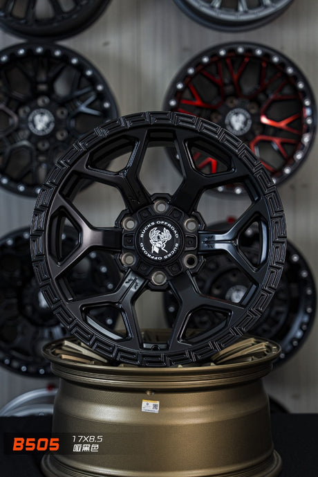 bucks offroad wheels b505 matte black 
