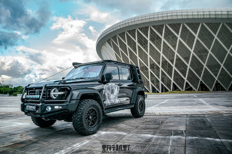 Bucks offroad wheels B504 Slotted Beadlock on Tank 300
