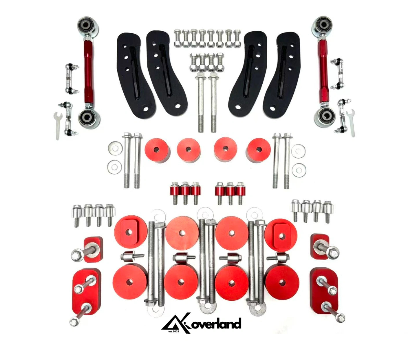 Porsche Cayenne 955/957 2.5” V2 Air Lift Kit (Engine + Transmission Drop)