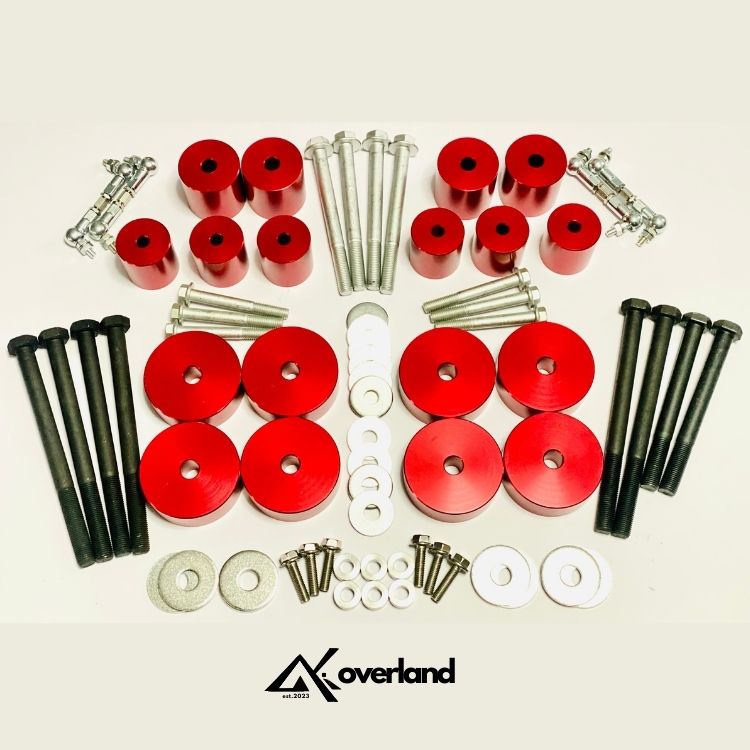 V1 2.5 Inch Air Suspension Lift Kit with Subframe Drop for Porsche Cay