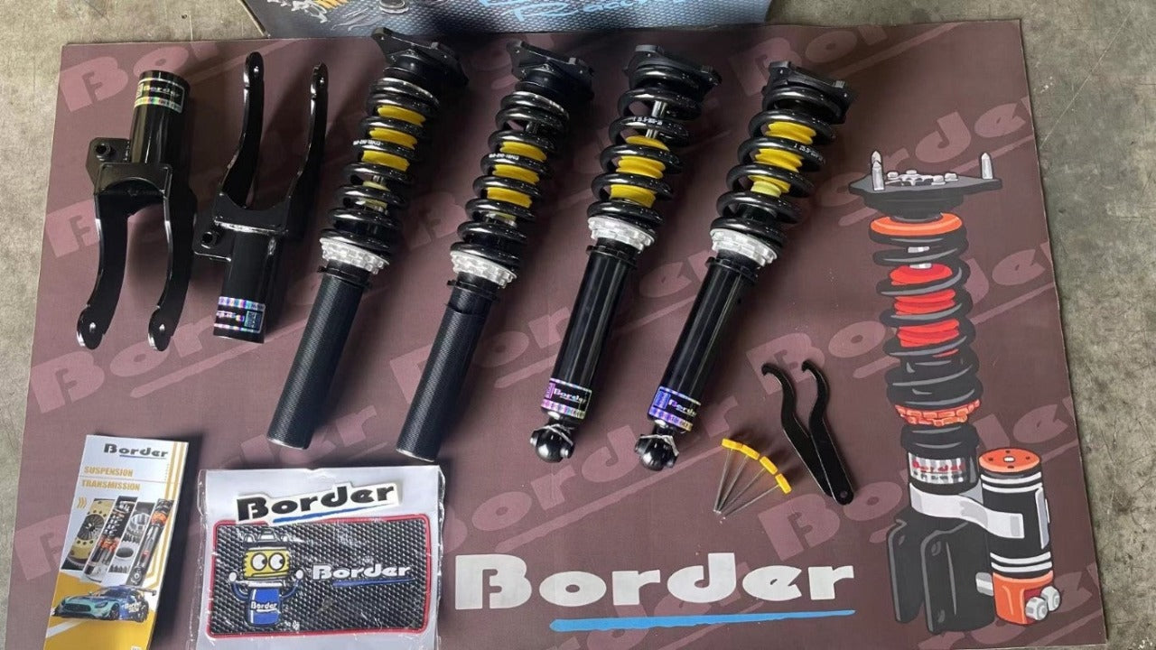 Combinés filetés Border 2-4 pouces pour Porsche Cayenne 955/957 VW Touareg et Audi Q7