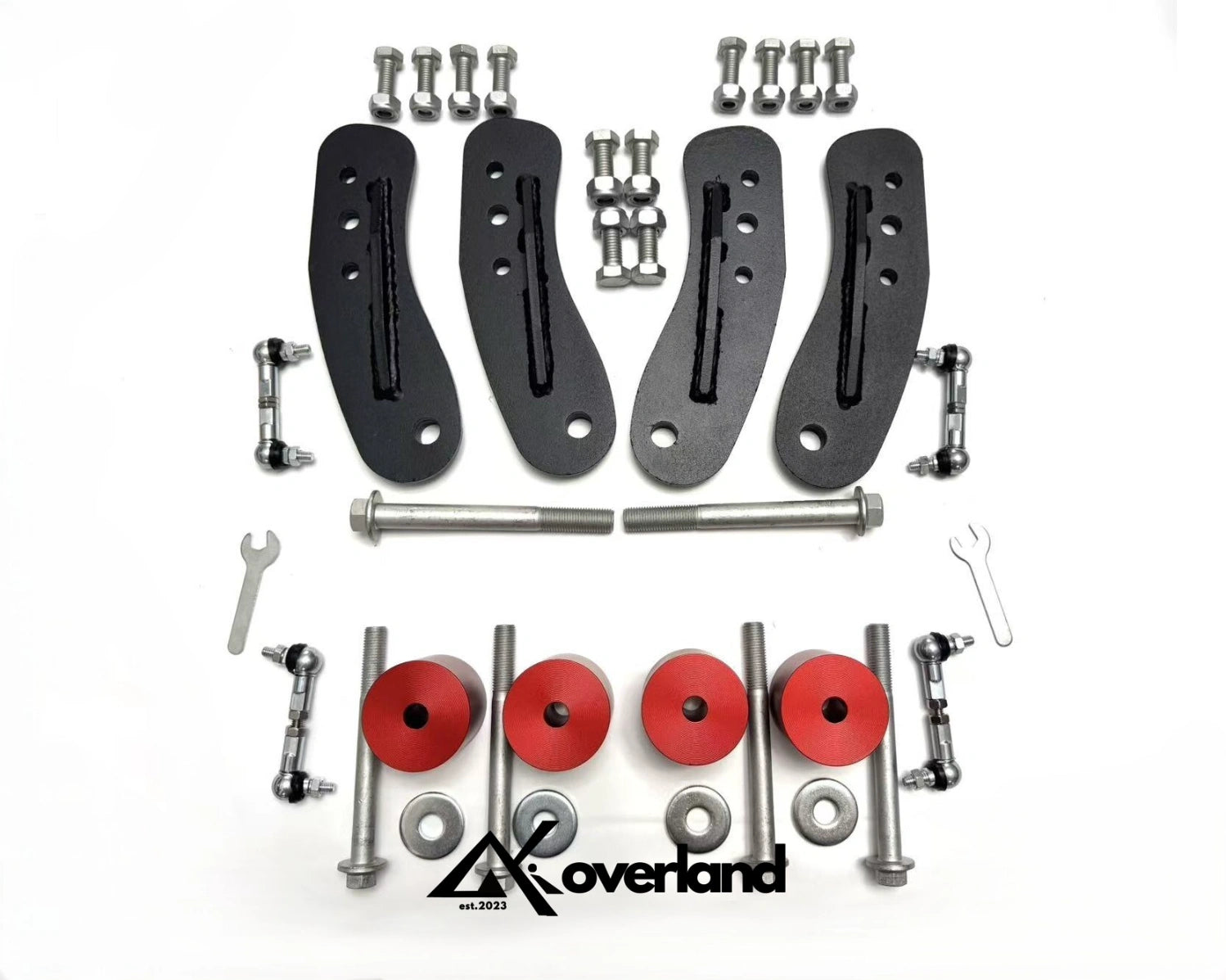 Akioverland basic 2.5 inch air lift kit without subframe drop for Cayenne Gen 1