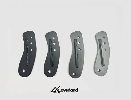 Dedicated extended strut engineered for true 3.5 inch air suspension lift on Cayenne 955 957