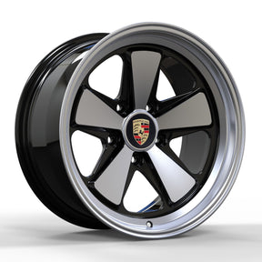 Porsche Cayenne fitted with Akioverland 5x130 Classic Fuchs offroad wheels