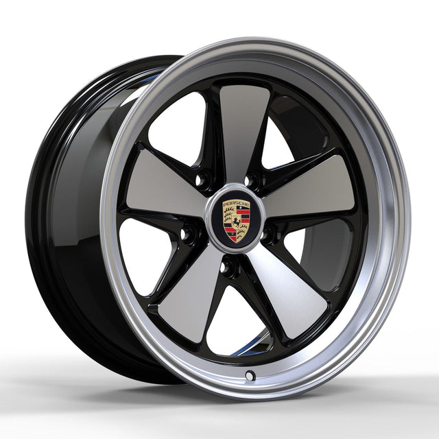 Porsche Cayenne fitted with Akioverland 5x130 Classic Fuchs offroad wheels