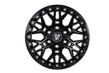 Bucks offroad wheels B504 Slotted Beadlock Black