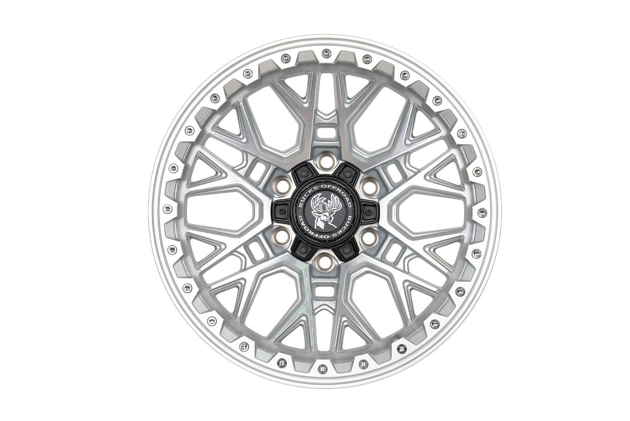 Bucks B504 Slotted Beadlock Machined Front