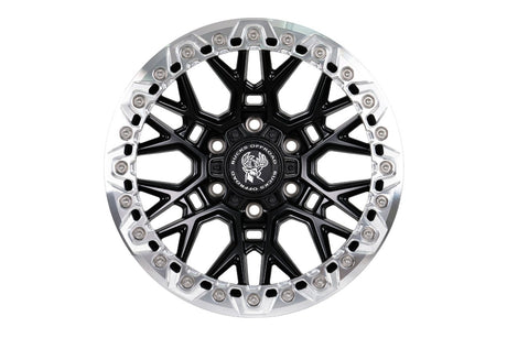 Bucks B504 Slotted Beadlock Machined Black