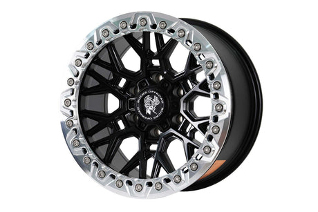 Bucks B504 Slotted Beadlock Machined Black