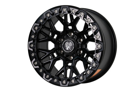 Bucks offroad wheels B504 Slotted Beadlock Black