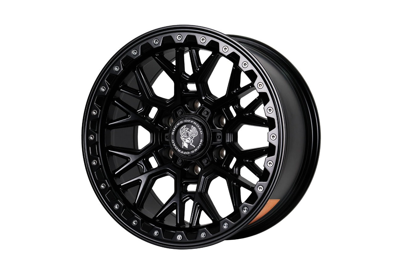 Bucks B504 Slotted Beadlock Matte Black 2