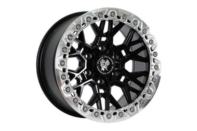 Bucks B504 Slotted Beadlock Machined Black