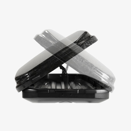 Inspired Overland carbon fiber cargo box open lid rooftop overland storage system