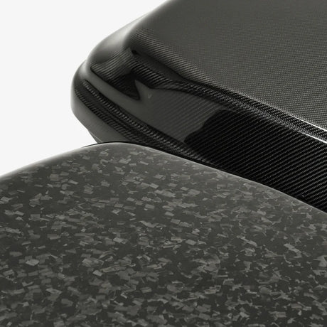 Inspired Overland carbon fiber cargo box side profile lightweight rooftop cargo carrier