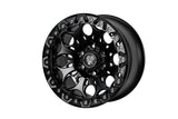 Bucks B502 Slotted Beadlock Gloss Black