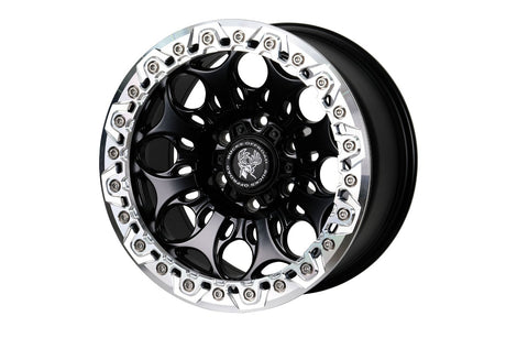Bucks offroad wheels B502 Slotted Beadlock Machined Black