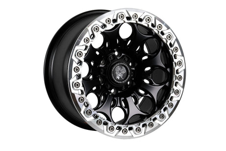 Bucks offroad wheels B502 Slotted Beadlock Machined Black