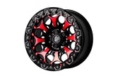 Bucks offroad wheels B502 Slotted Beadlock Matte Black Red