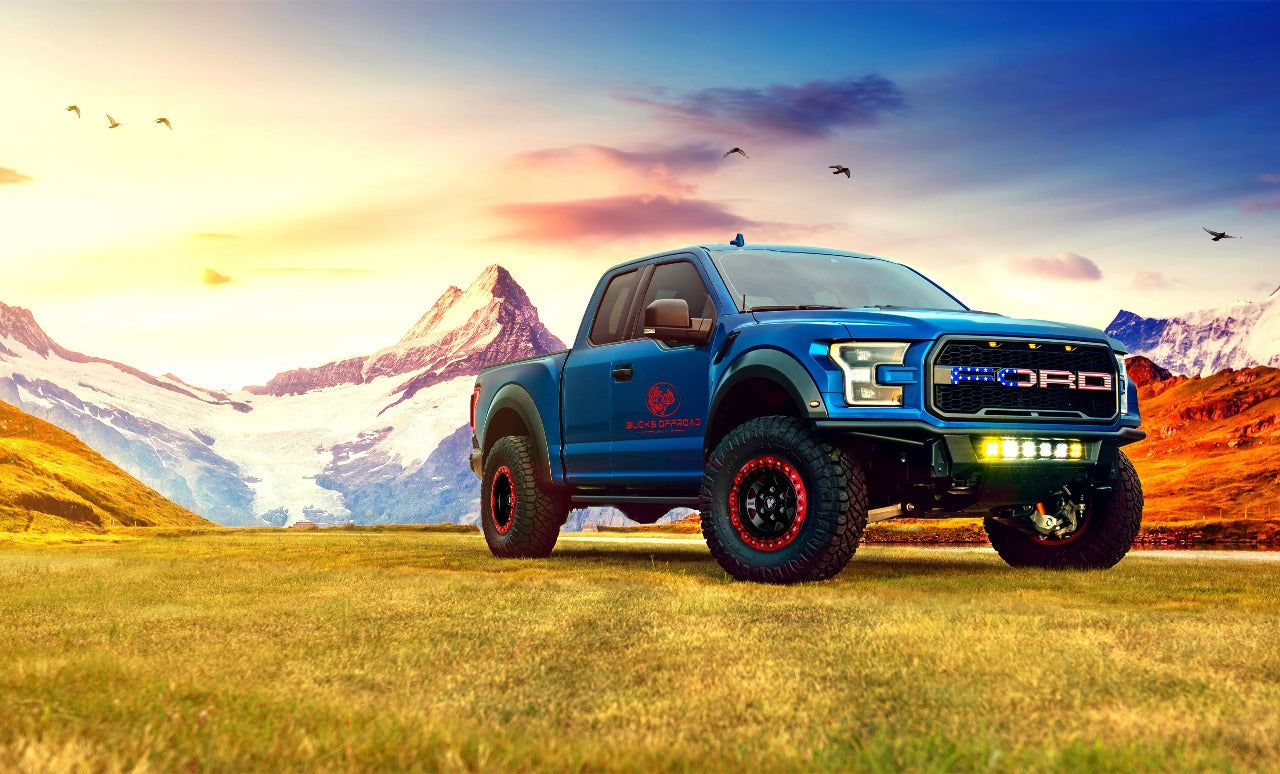 Bucks F601 Forged Slotted Beadlock ford f150