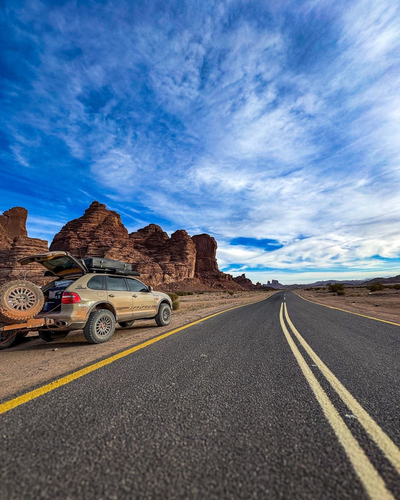 Offroad cayenne 957 in sand colour saudi arabia