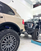 Porsche Cayenne 957 s lifted with akioverland coilovers with ford f150