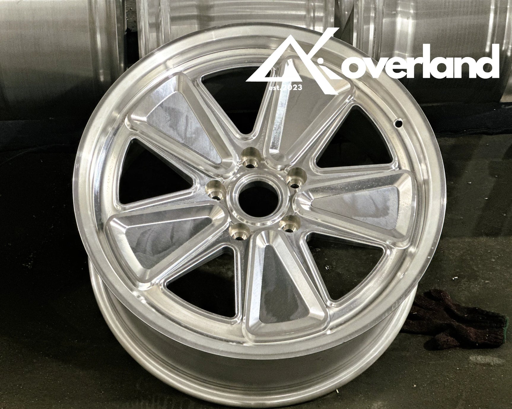 5x130 forged Porsche wheels with reimagined Fuchs styling, custom-built for Porsche Cayenne and VAG platforms