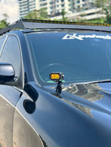akioverland ditch light bracket for gen 1 porsche cayenne