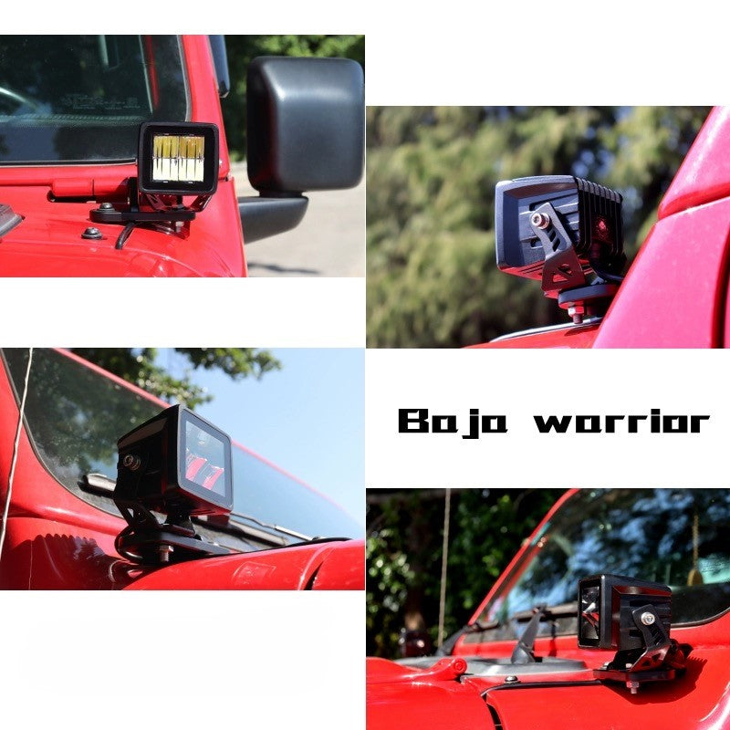 Baja Warrior BZ3028 Pod LED 3 pouces Lumière ambiante 40W Lumière de fossé
