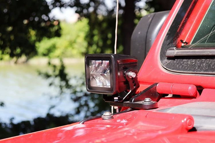 Baja Warrior BZ3028 Pod LED 3 pouces Lumière ambiante 40W Lumière de fossé