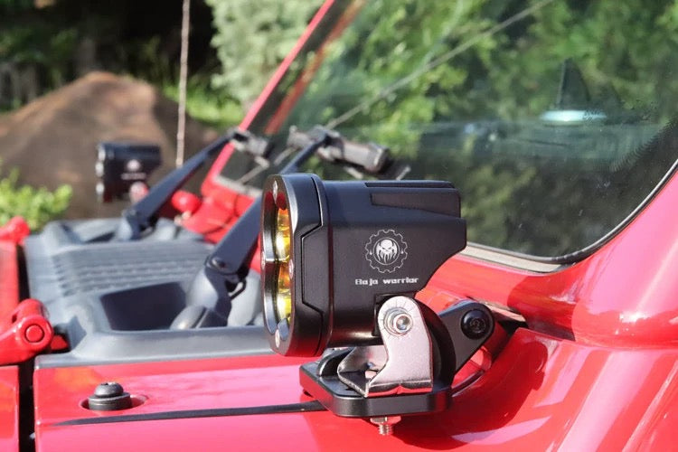 Baja Warrior BZ3034 3 inch LED Pod light 40W Ditch Light – AkiOverland
