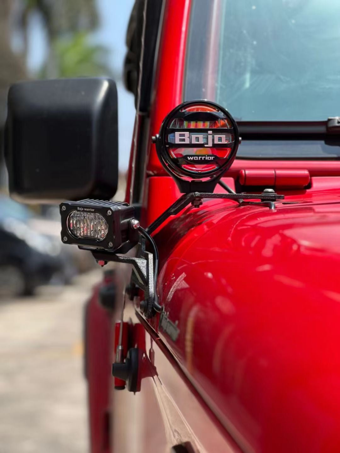 Baja Warrior BZ3050 3.5 inch LED Pod Bicolour light 30W Ditch